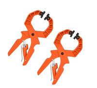 Fabater Pinces à Ressort à Cliquet Réglables pour le Travail du Bois, Libération Rapide D'un Clamp/Holder de Formulaire, 2pcs
