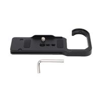 Fabater Plaque à Dégagement Rapide, Adaptateur à Dégagement Rapide en Alliage D'aluminium avec Vis 1/4", Support D'Appareil Photo avec Coussinet Arca Compatible avec FX 2