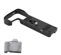 Fabater Plaque de Base pour Caméra Z50 II, Plaque de Base en L à Dégagement Rapide avec Trous de Vis 1/4" 3/8", Compatible avec Trépied