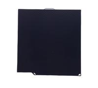 Fabater Plaque de Construction D'imprimante 3D, Tôle D'acier à Ressort Flexible Double Face Texturée PEI et PET, Accessoires D'imprimante 3D pour Cent Carbonr, 260x271mm