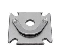 Fabater Plaque de Soupape, 48x62mm, Fonte, Joint de Compresseur D'air | Accessoire de pompe à compresseur, construction en fonte, ajustement 1/2/3/4P, trou de langue de 20 mm, longueur de langue