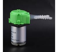 Fabater Pompe Doseuse Péristaltique pour Analyse Chimique en Laboratoire d'aquarium, Tête de Tube Péristaltique avec Support CCW CW, Plage de Débit de 10 à 90 Ml/min, Petite Pompe Doseuse