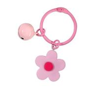 Fabater Porte-clés Cloche à Fleurs Roses, Matériau en Résine Robuste et Léger pour Femmes et Filles, Cadeau Parfait pour Les Anniversaires et Les Fêtes