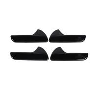 Fabater Porte Intérieure - Handle Couvrement Revêtement élégant Scratch - Résistant à L'installation Simplement pour les Voitures, 4 Pcs Anti-abrasion Preuve D'un Style de Décoration amélioré (noir