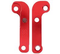 Fabater Pour le Kit de Verrouillage de Dérive E36, l'adaptateur en Aluminium Rouge Augmente l'angle de Braquage de 25%. Verrouillage de Dérive avec Vis Pour un Meilleur Contrôle et des Angles