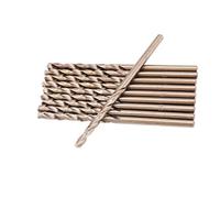 Fabater Professionnel M35 Cobalt Drill-bit 10pcs 1,0-5,0 Mm HSS-Co Force pour Forage en Acier Inoxydable avec Précision à Haute Mouture (2mm)