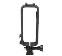 Fabater Protective Frame pour One X3, ABS Plastique, Cold Shoe Mount | Support de boîtier de caméra d\'action, 2 interfaces de griffe, cordon de clé, voyage en extérieur, résistant aux chocs