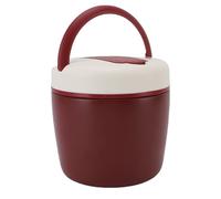 Fabater Récipient Alimentaire Isotherme en Acier Inoxydable, Pot isolé Sous Vide, Garde au Chaud Pendant 12 Heures, pour le Bureau, les Voyages, le Pique-nique (Bourgogne 1,5L)