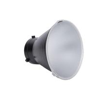 Fabater Réflecteur Standard de 7 Pouces,Support en Alliage D'aluminium avec Disque de Diffusion Amovible et Tissu Doux en Nylon Blanc pour Lampe Flash Stroboscopique de Studio