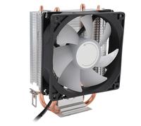 Fabater Refroidisseur de Processeur, Double Caloduc DC12 V 48 CFM, Ventilateur à Roulement Hydraulique à Flux D'air 2000 Tr/min, Faible Bruit 18 DBA, pour LGA 775 1150 1151 1155 1156 (Version