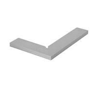 Fabater Règle à Angle Droit 2 Niveaux de Précision, Outils de Mesure Carrés à Bord Plat à 90 Degrés pour Atelier, carré de Précision Industrielle avec Rainure pour le Dégagement des Bavures, Acier