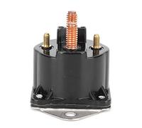Fabater Relais Solénoïde de Treuil, Interrupteur de Commande en Acier Inoxydable à 4 Bornes 12 V pour Charge Lourde, Remplacement pour Moteur Hors-bord B80 SW275, Voiturette de, Club de Voiture,