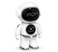 Fabater Robot Intelligent Artificiel pour Enfants | Compagnon IA Interactif à Commande Vocale, Réveil Robot D'apprentissage Support ChatGPT, Visages Expressifs, Robot Animal