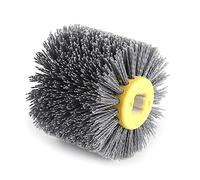 Fabater Roue de Polissage, Roue de Polissage à Brosse Métallique Abrasive Grain 120, de à Tréfilage avec Meulage de Convexe Concave Hyperboloïde pour l'ébavurage de Dérouillage de Plancher en Bois