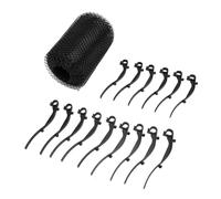 Fabater Rouleau de Protection de Gouttière en Plastique Durable, Empêche le Colmatage du Filtre à Feuilles pour les Systèmes de Drainage, Rouleau de Maille de Protection de Gouttière de 18 Cm X 8 M,