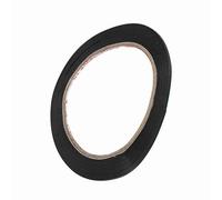 Fabater Rouleau de Ruban Adhésif en Mousse Noire Super Résistant, pour Décorations de Voiture, 10m de Longueur et 2mm de Largeur