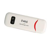 Fabater Routeur WiFi Portable 4G USB pour Plusieurs Utilisateurs, Signal Stable à Grande Vitesse, Cryptage WPA / WPA2, Routeur WiFi Blanc pour Voyages à Domicile, pour l'asie et L'Afrique