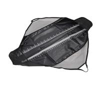 Fabater Sac de Pesée de Poisson de Tournoi, PVC Noir, Drainage Antidérapant, Double échelle de Mesure pour Les Pêcheurs