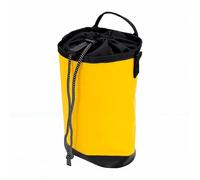 Fabater Sac de Rangement pour Corde, Sac à Dos Seau étanche en Enduite PVC avec Crochets D’Escalade, Cordon de Serrage Réglable for équipement de Plein Air et Matériel D’arboriste (Yellow)