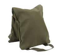 Fabater Sac de Sable de Yoga Vert Militaire avec Poignée |Sacs de Sable Portables en Toile Rechargeables pour l'entraînement aux Poids de Yoga, Réglables et Lavables en Machine