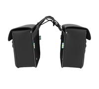 Fabater Sacoches de Moto Imperméables avec Serrure, Sac à Bagages Latéral en Cuir PU, Conception Universelle Adaptée pour Street 500 Street 750