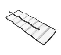 Fabater Sacs de Rangement de Leurres de Pêche en PVC Imperméable Transparent pour la Récupération Organisée du Matériel, Adaptés aux Amateurs de Pêche, matériau: PVC (White)