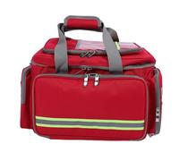 Fabater Sacs Multi-Sacs - Sacs de Stockage avec un Rembourrage Interne épais et des Fermetures à Glissière en Tissu Oxford, Idéal pour Organiser les Urgences pour les Activités de Plein Air (rouge)