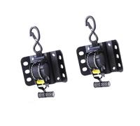 Fabater Sangles à Cliquet Automatiques, Installation Facile, Kit de Tendeur à Cliquet pour Voiture, Moto, Dispositif de Verrouillage sécurisé, 2 Sangles à avec Clips pour Usage Individuel