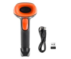 Fabater Scanner de Codes-Barres 2D Portable, Lecteur de Code QR Filaire USB, Capteur d'image CMOS, Numérisation Manuelle/Continue 1D PDF417, Compatible avec pour Bibliothèque d'inventaire