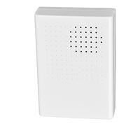 Fabater Sonnette Filaire, 12V DC, 90dB, Sonnerie Dingdong | Carillon de contrôle d\'accès classique, boîtier ABS, ignifuge, pour hôtel, bureau à domicile, actionné par bouton, blanc