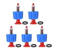 Fabater Soupape de sécurité, Lot de 5 Soupapes de Décharge de Pression pour Pulvérisateur à Dos 3L, 5L et 8L, Accessoires pour Pulvérisateur de Jardin, Soupape de Décharge de Pression pour (Rouge