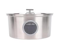 Fabater Source d'animaux en Acier Inoxydable Grande capacité d'alimentation en Eau en Chiens Intérieurs 3,2 L Réservoir