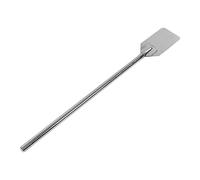 Fabater Spatule de Cuisine Ultra Longue en Acier Inoxydable, Spatule de Cuisson à Manche Extra Long pour la Cuisson, Remuer, Mélanger et Battre les œufs - Ergonomique, Antirouille, Facile à Nettoyer