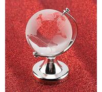 Fabater Sphère Globe Terrestre en Cristal, Décor de Bureau à Domicile