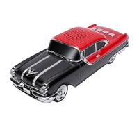 Fabater Style Classique Portatif de Haut-Parleur de Bluetooth de Réplique de Voiture Rétro pour des Parties de Voyage avec Le Son Puissant de 15W (Black)