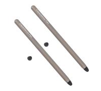 Fabater Stylet, 2 Stylets EMR en Alliage D'aluminium avec Pointe Souple pour F M 11 HD 10 Gala Tab A9 A8 A7 A7 Lite, Compatible avec Les Appareils à écran Tactile Capacitif et Les (Grey)