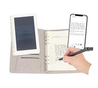 Fabater Stylo Smart Sync pour la Prise de Notes avec Carnet et Tableau Blanc, Synchronisation en Temps Réel pour la Numérisation, la Conversion en Texte, Le Stockage et Le Partag (Black)