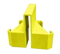 Fabater Support de caméra pour Filet de Tennis, Support de téléphone à Fixer sur Le Filet (Deux perspectives), de téléphone imprimé en 3D pour Enregistrement au Bord du Court (Yellow)
