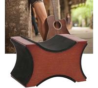 Fabater Support de Repose-manche de Guitare, Support Réglable en Bois d'acajou avec Insert en Feutre pour le Changement de Cordes, Universel d'outils de Réparation 'instruments pour Guitare Basse,
