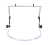 Fabater Support d'harmonica, Support de Cou d'harmonica Réglable en Acier allié, Attelle de Cou 'harmonica en Métal avec écrou Rotatif pour Harmonicas à 10 Trous et 24 Trous, pour la Musique
