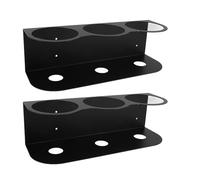 Fabater Support Mural pour Bombe Aérosol avec Grande capacité de Stockage, Matériau en Fer Robuste, 2 Pièces, Garage Domestique