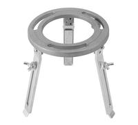 Fabater Support Trépied Réglable en Fer pour Brûleur à Huile, pour | Construction en fer durable, support de laboratoire multifonctionnel, plage de hauteur réglable.