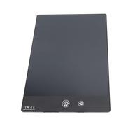 Fabater Tablette d'écriture LCD, Tablette de Dessin Effaçable sans Bloc de Haute Précision à Double écran de 9,5 Pouces, Tableau de Gribouillage électronique avec Stylet pour Enfants Adultes (Black)