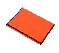 Fabater Tapis de Libération de Pêche Multifonctionnel, Tapis D'atterrissage rembourré, Tissu Oxford 210D Résistant à l'eau pour Sièges au Sol Humide (Orange Rouge)