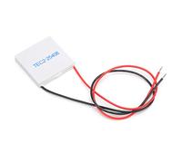 Fabater TEC2-25408 Thermoélectrique Refroidisseur 40x40mm 12V 8A Plaque de | Module de pompe à chaleur en céramique à 2 couches pour le refroidissement électronique, diode , mini-réfrigérateur avec