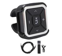 Fabater TéléCommande à Boutons Multimédia, Contrôleur de Musique sans Fil pour Voiture, Vélo, Moto, clé de Commande au Volant