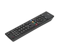 Fabater Télécommande TV Universelle pour Téléviseur Intelligent CT32F2 avec Longue Portée de 10 M, Prise en Main Confortable, Construction ABS Plug and Play pour Remplacement (CT-32F2)