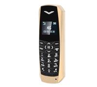 Fabater Téléphone Portable Senior débloqué 4G LTE, Téléphone Senior de Base avec Bluetooth 5.0, MP3, clé SOS, Appel et Message, Téléphones Mobiles Minimalistes pour Tous (Gold)