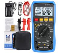 Fabater Testers Mégohmmétérisolants et Multimètre Enquête sur les Voitures Portables Données de Tension AC/CC pour les électriciens pour les électriciens (SK-505A)