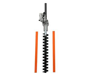Fabater Tête de Taille-haie, 7 Boîtes de Vitesses, Lame de Taille-haie Compatible avec Arbre de 28 Mm, Accessoire de avec Double Lame, Installation Facile pour à Dos et -Brousse